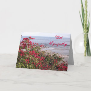 Tarjeta Condolencia Malibu
