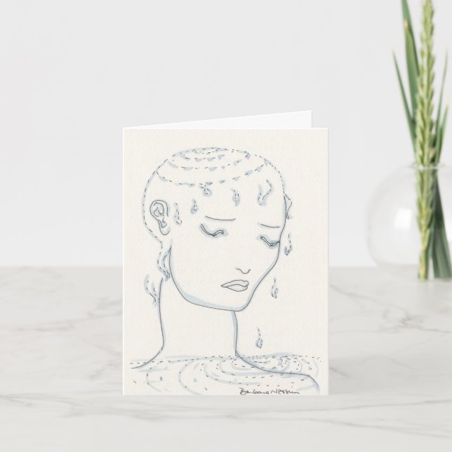 Tarjeta Condolencia Notecard (Anverso)