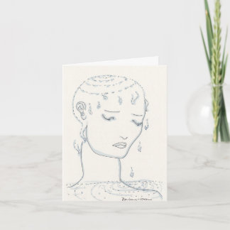 Tarjeta Condolencia Notecard