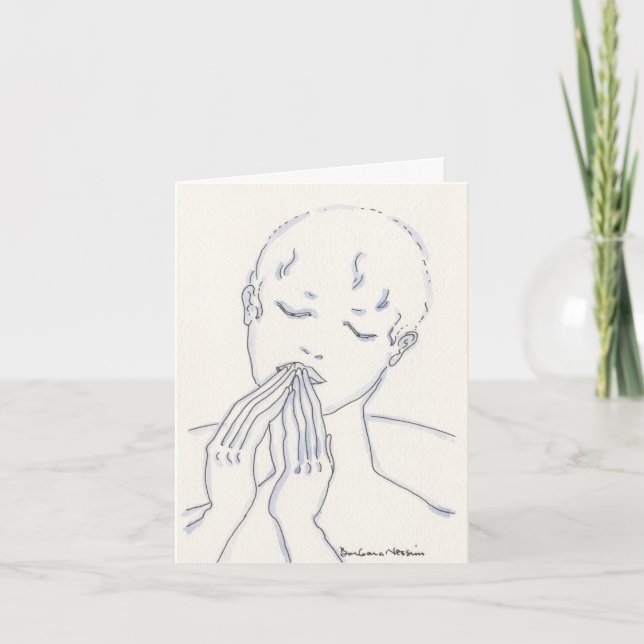 Tarjeta Condolencia Notecard (Anverso)