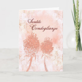 Tarjeta Condolencias Florales Pesca Condolencias Italiano