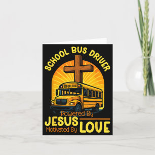 Tarjeta Conductor de Autobús Escolar Jesús Fe Conductor de
