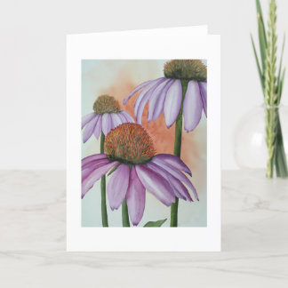Tarjeta Coneflowers