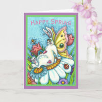CONEJITO FLUTTERBUN FELIZ DE PRIMAVERA, CONEJO DIV