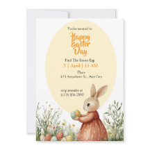 Conejito y los huevos de Pascua