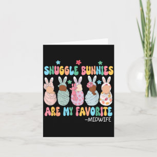 Tarjeta Conejitos para Acurrucar Son Bebés Favoritos Comad