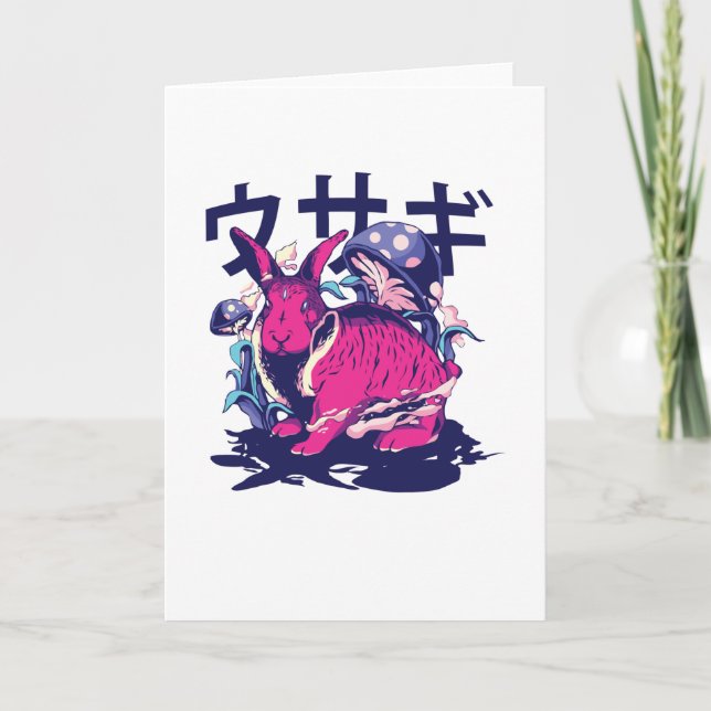 Tarjeta Conejo Alien (Anverso)
