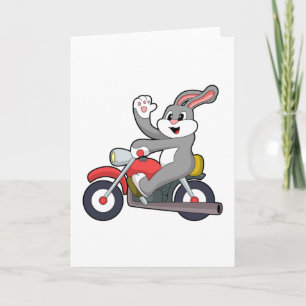 Tarjeta Conejo como motociclista con motocicleta.PNG