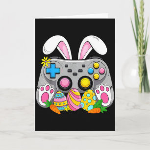 Tarjeta Conejo de huevos de controlador de videojuegos de 