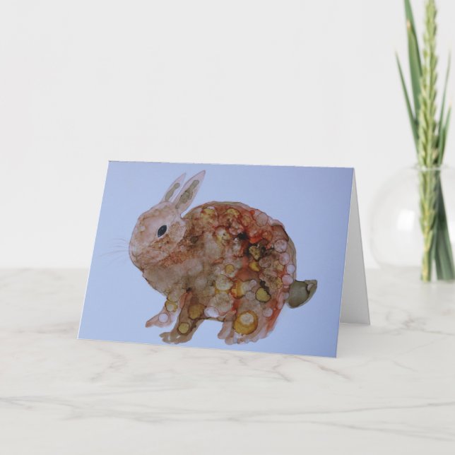 Tarjeta Conejo de miel (Anverso)