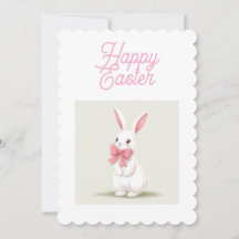 Tarjeta Conejo de Pascua