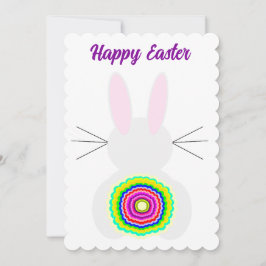 Tarjeta Conejo de Pascua