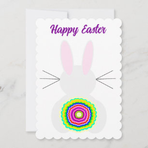 Tarjeta Conejo de Pascua