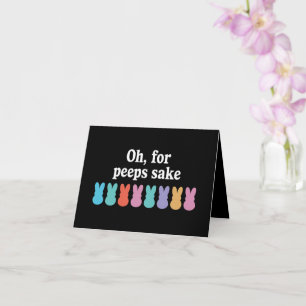 Tarjeta Conejo de Pascua Feliz Carnaval Religioso Cristian