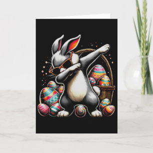 Tarjeta Conejo de Pascua Feliz Pascua Huevo Regalo Niños B
