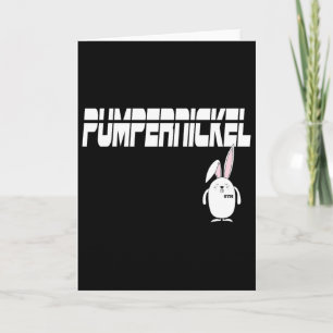 Tarjeta Conejo de Pascua Funny Pump Nick Conejo de Pascua