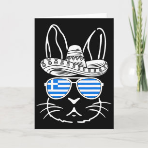 Tarjeta Conejo de Pascua griego Cinco De Mayo 2025 Coincid