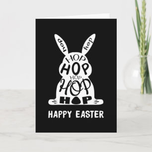Tarjeta Conejo de Pascua Huevos de Primavera Huevo de Pasc