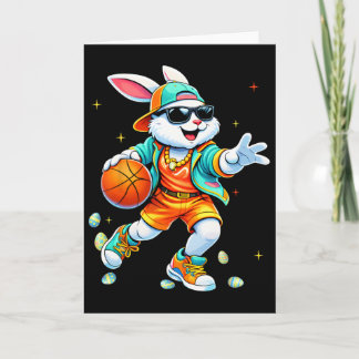 Tarjeta Conejo Divertido Bunny Sketll Pascua Hombres Niño 
