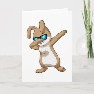 Tarjeta Conejo en Hip Hop Dance Dab