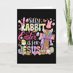 Tarjeta Conejo Tonto La Pascua Es Para Jesús Conejito Lind