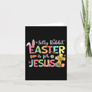 Tarjeta Conejo Tonto La Pascua Es Para Jesús Conejito Lind
