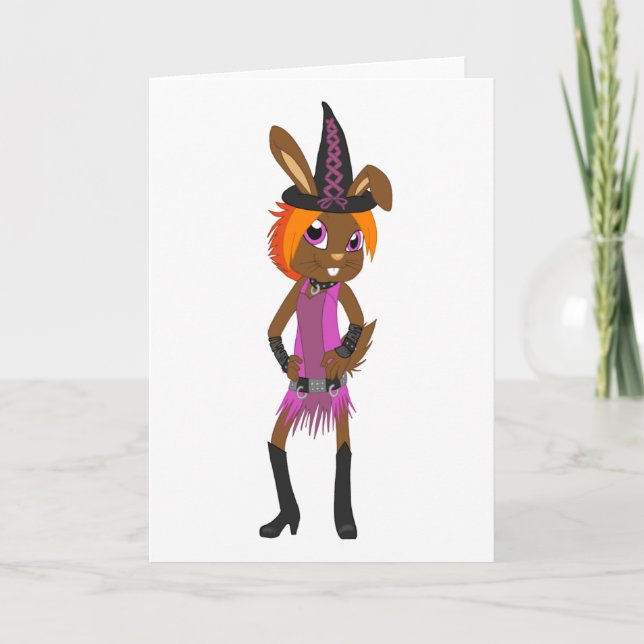 Tarjeta Conejo tricksy (Anverso)