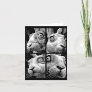 Tarjeta Conejos Hipnóticos Ojos Raros Extraño Weirdcore Es