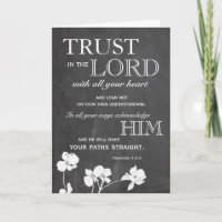 Confianza de la pizarra en el señor Encouragement