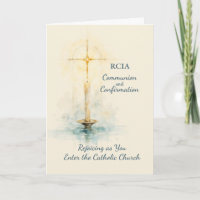 Confirmación de Comunión RCIA Iglesia Católica