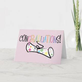 TARJETA ¡CONGRADUACIONES!
