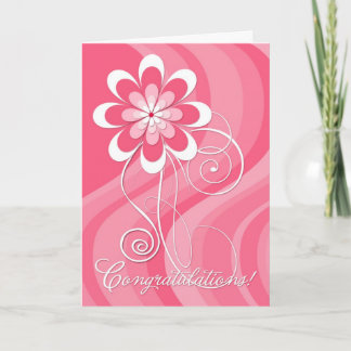 Tarjeta Congradulations - quimioterapia terminada