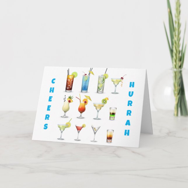 TARJETA CONGRAMAS EN SU **21º CUMPLEAÑOS** (Anverso)