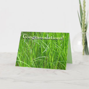 Tarjeta ¡Congrassulations!