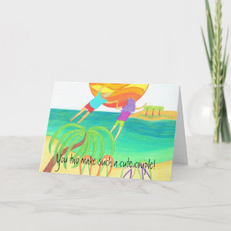 Tarjeta Congrats en el compromiso