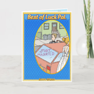 Tarjeta Congratulations Honeymooner!