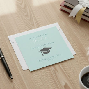 Tarjeta congratulations on your graduation card