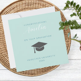 Tarjeta congratulations on your graduation card