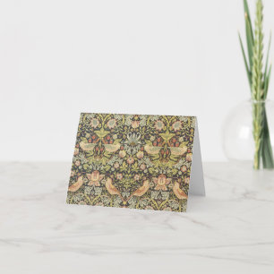 Tarjeta Conjunto de Boda Vintage Strawberry Thieves
