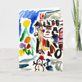 Tarjeta Conjunto de invierno