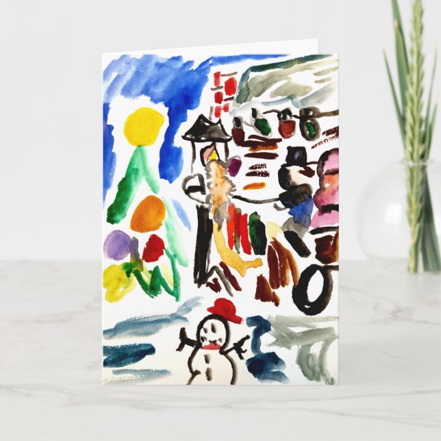 Tarjeta Conjunto de invierno  (Anverso)