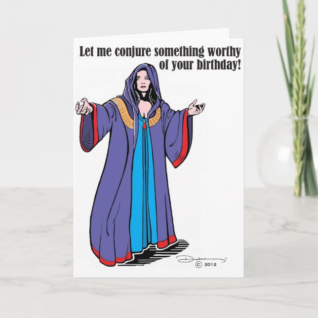 Tarjeta Conjuración del cumpleaños (Anverso)