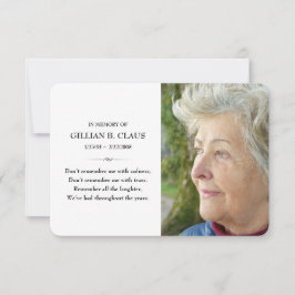 Tarjeta conmemorativa