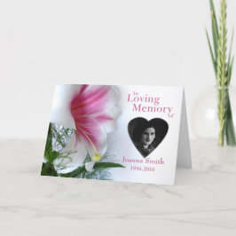 Tarjeta conmemorativa