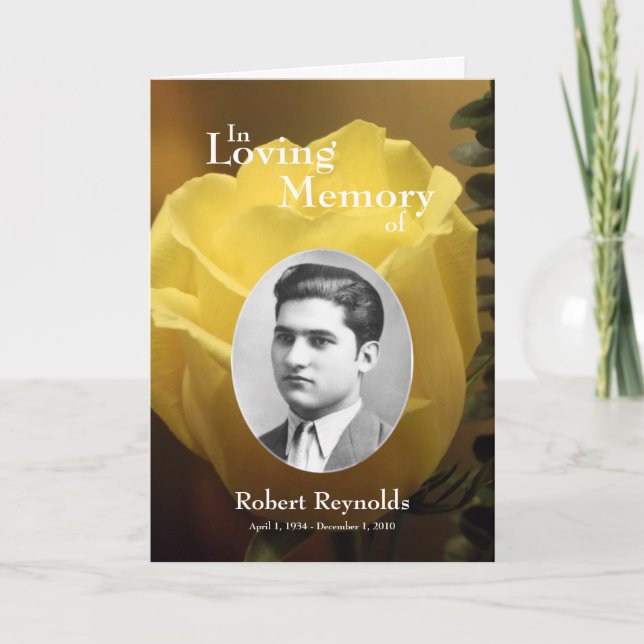 Tarjeta conmemorativa (Anverso)