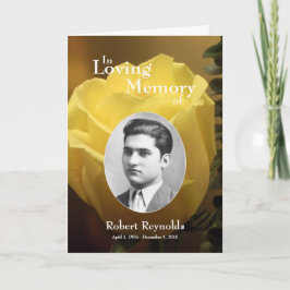 Tarjeta conmemorativa