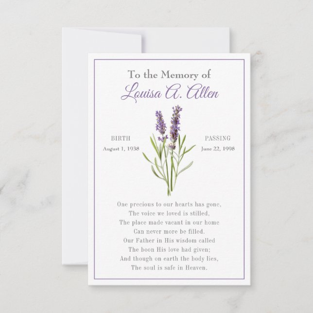 Tarjeta conmemorativa (Anverso)