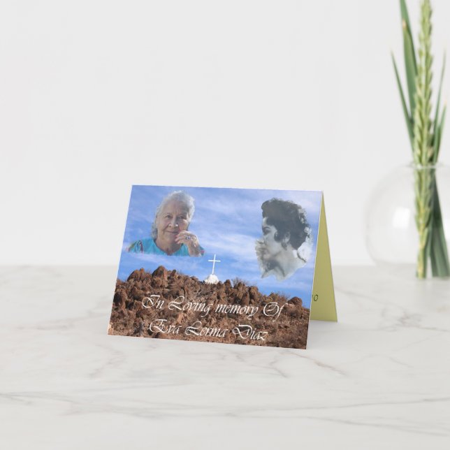 Tarjeta conmemorativa (Anverso)