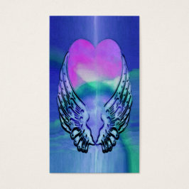 Tarjeta conmemorativa | Alas Corazón y Ángel