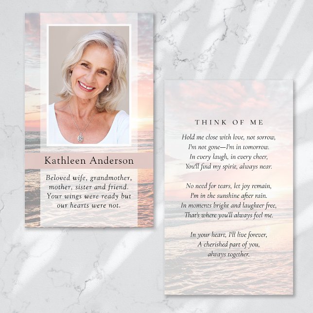 Tarjeta conmemorativa Beach Ocean (Subido por el creador)